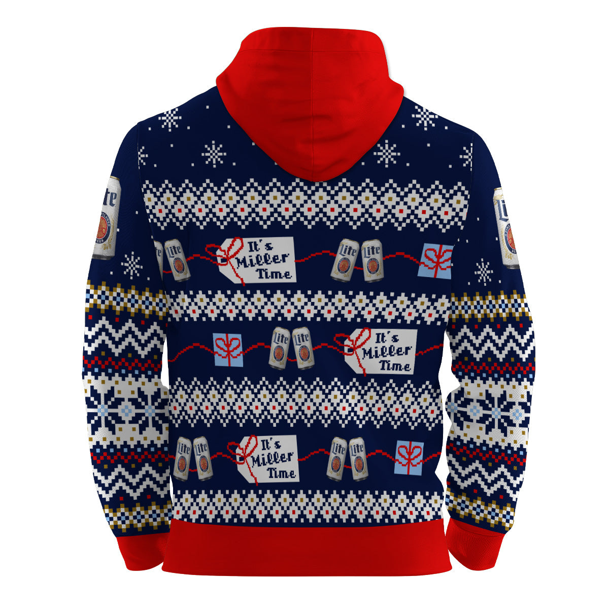 Miller Lite Tis The Season Pullover & Zip Hoodie