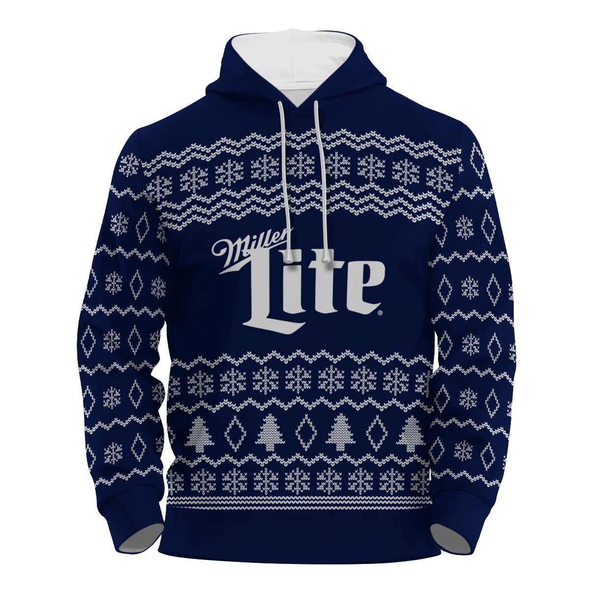 Miller Lite Winter Festive Pullover & Zip Hoodie