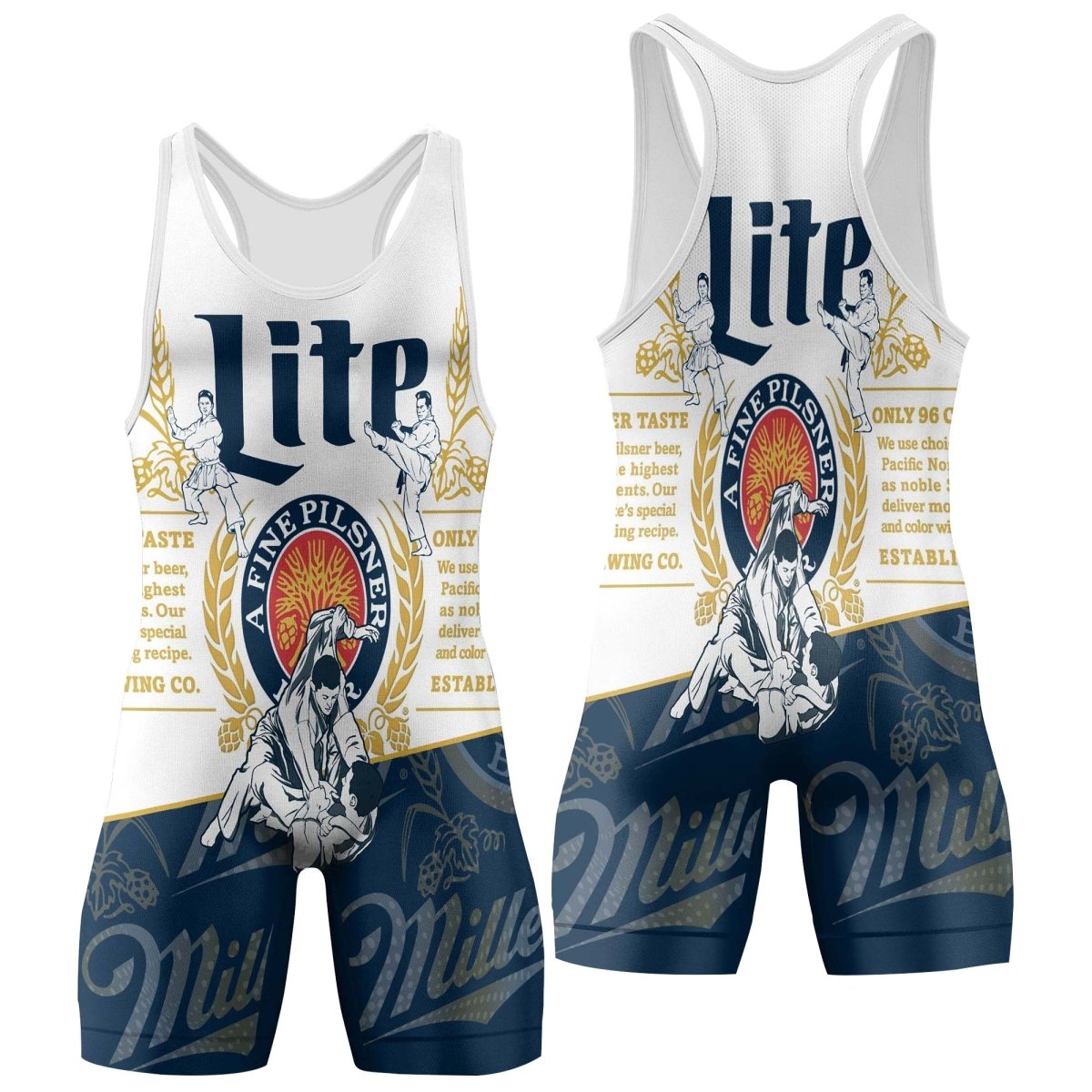 Miller Lite Wrestling Singlet - VinoVogue.com