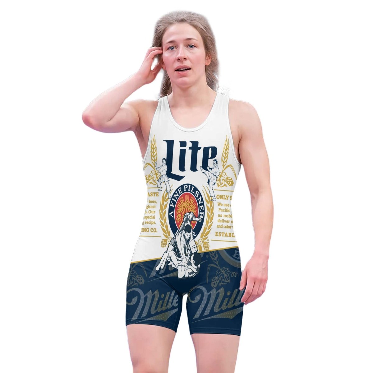 Miller Lite Wrestling Singlet - VinoVogue.com