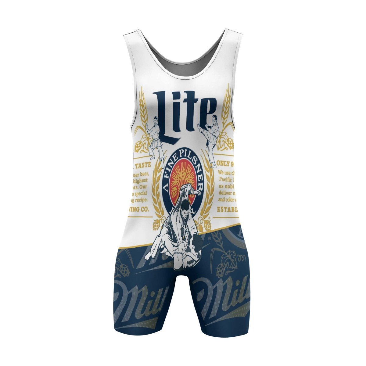 Miller Lite Wrestling Singlet - VinoVogue.com
