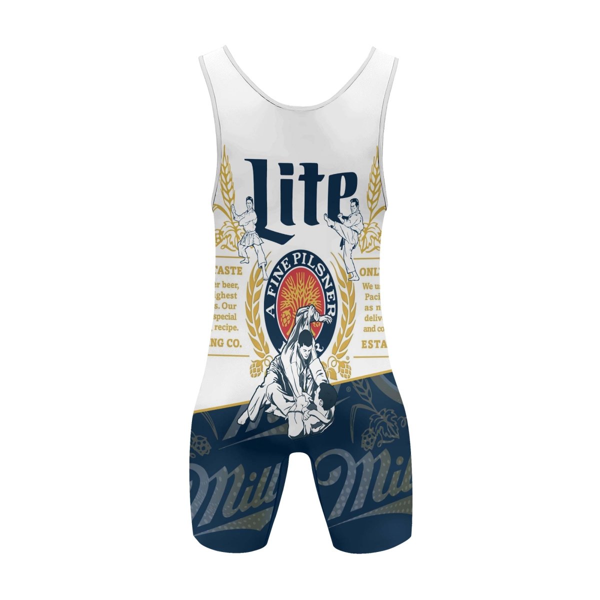 Miller Lite Wrestling Singlet - VinoVogue.com