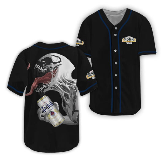 Modelo Anti - Venom Baseball Jersey - VinoVogue.com