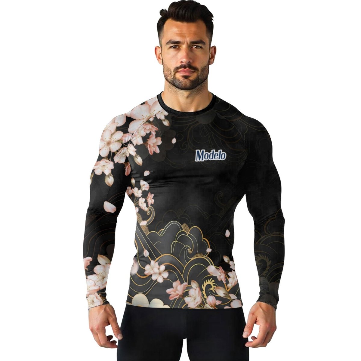 Modelo Blossom Rash Guard - VinoVogue.com