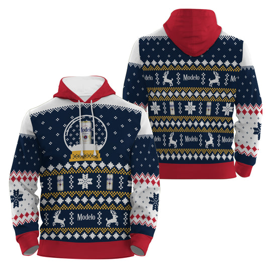 Modelo Christmas Crystal Ball Pullover & Zip Hoodie