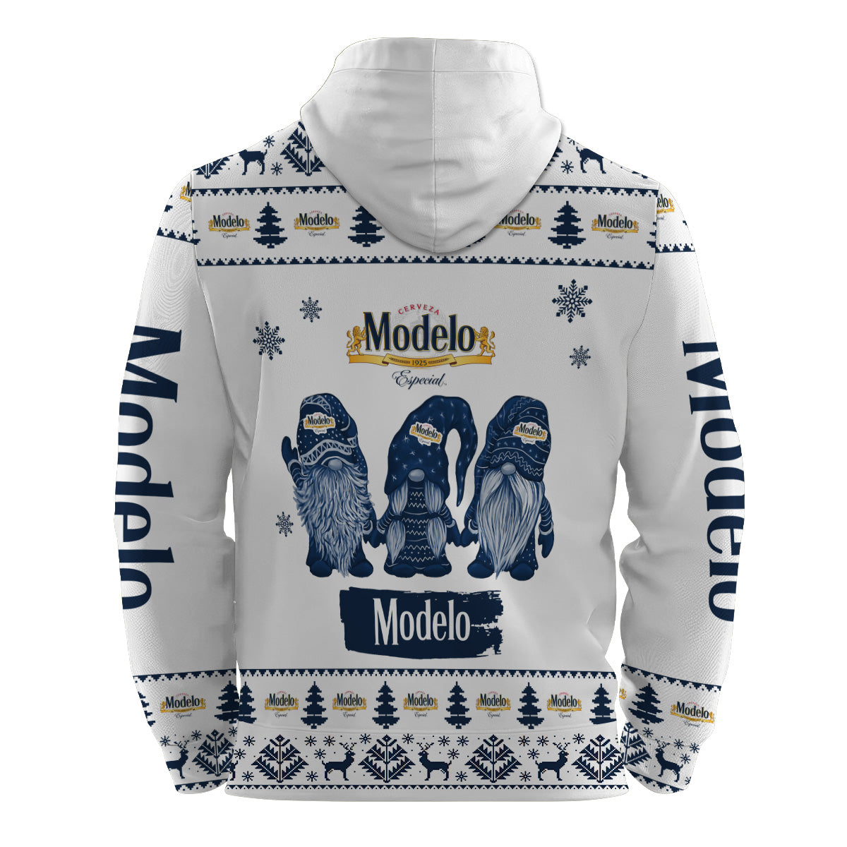Modelo Christmas Gnomies Pullover & Zip Hoodie