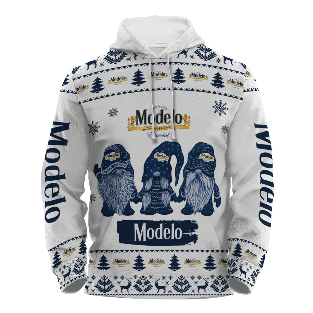 Modelo Christmas Gnomies Pullover & Zip Hoodie