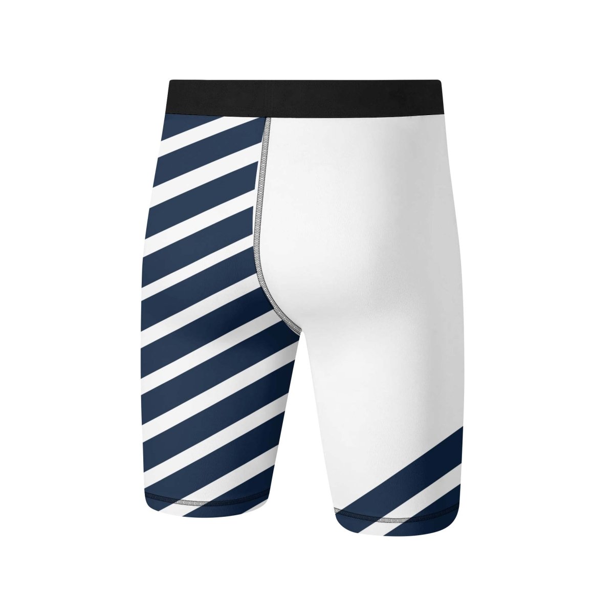Modelo Diagonal Stripe Compression Shorts - VinoVogue.com