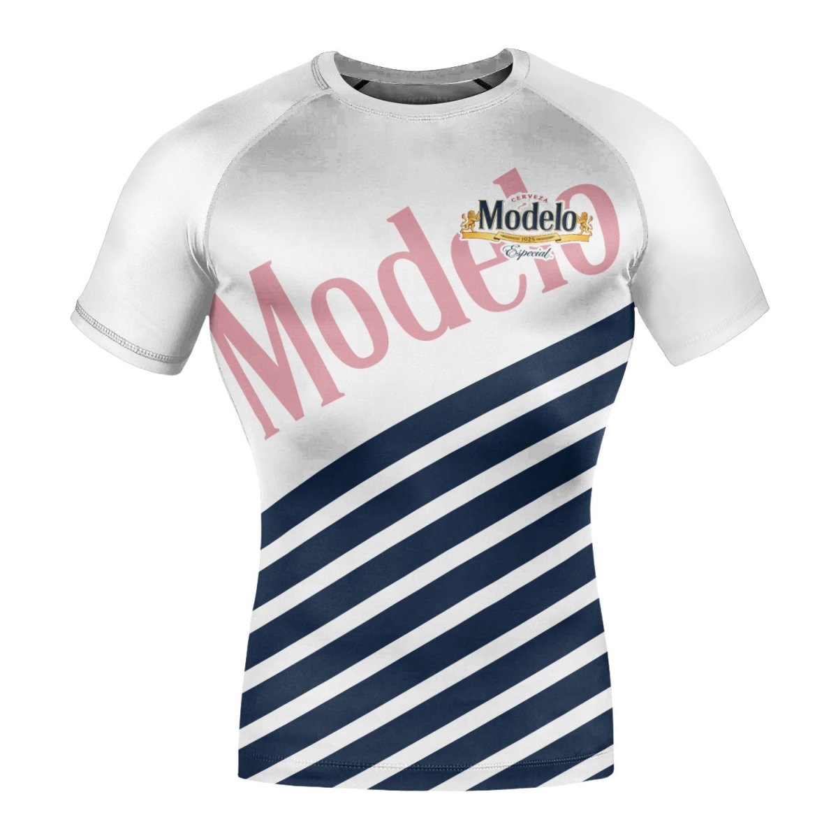 Modelo Diagonal Stripe Rash Guard - VinoVogue.com