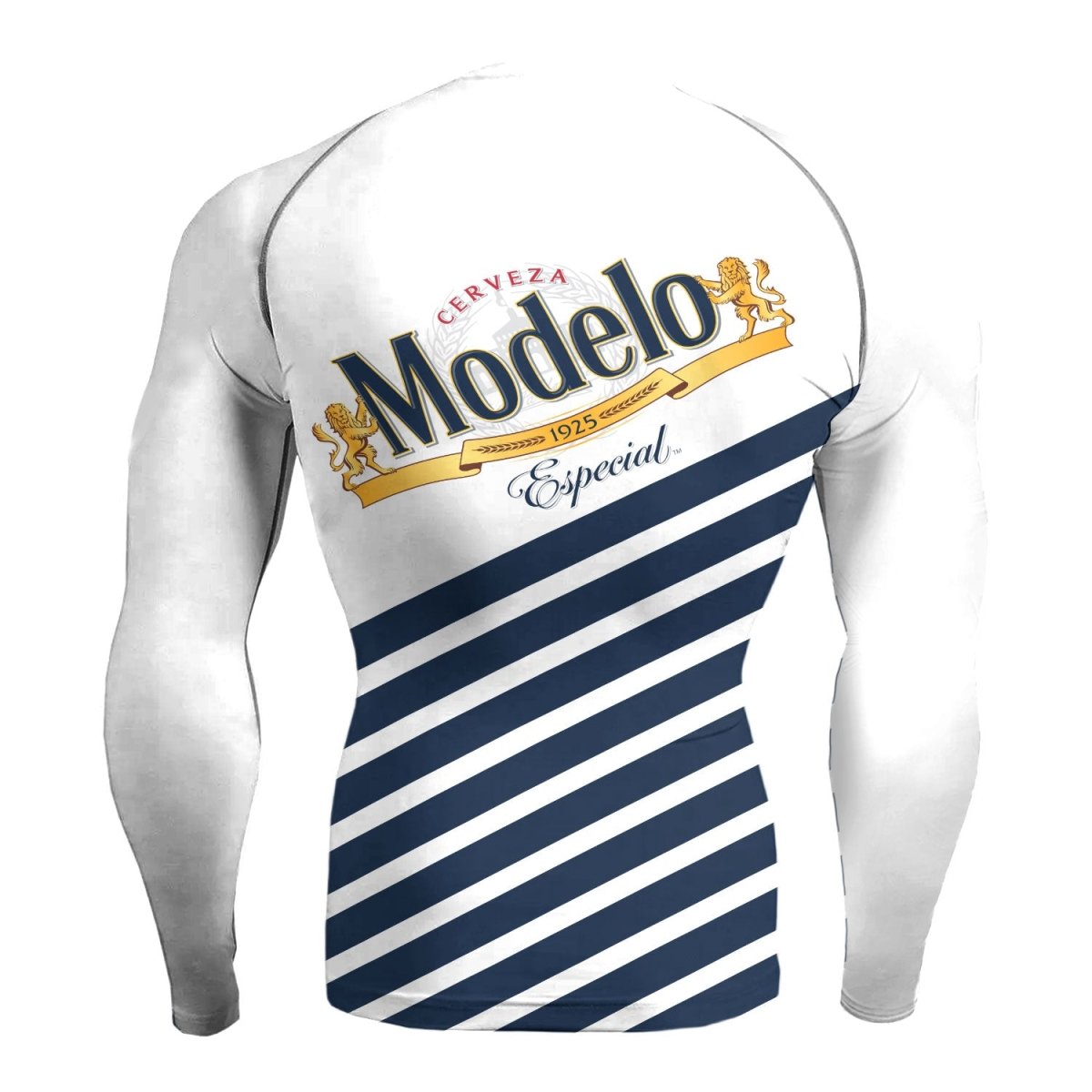 Modelo Diagonal Stripe Rash Guard - VinoVogue.com
