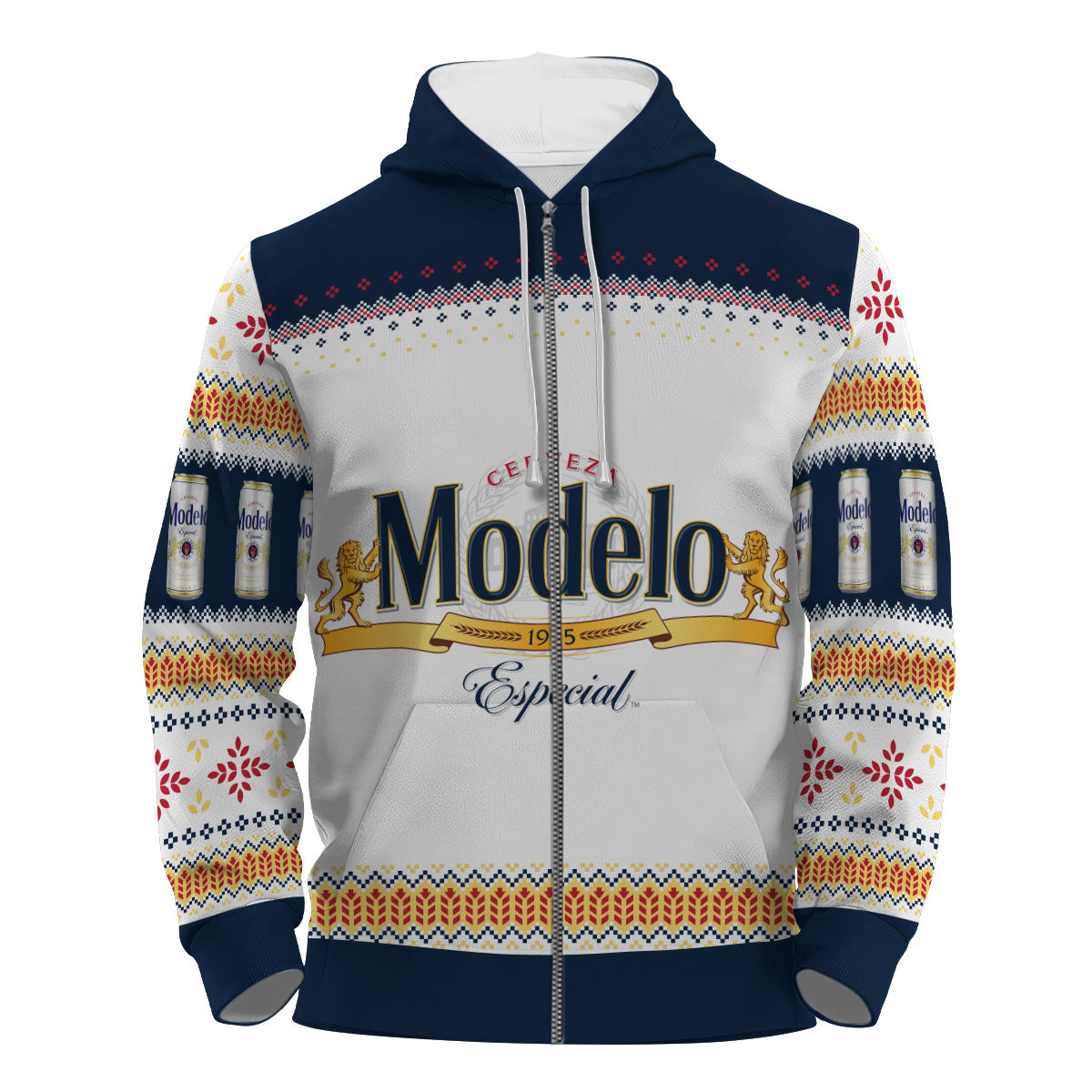 Modelo Festive Holiday Pullover & Zip Hoodie