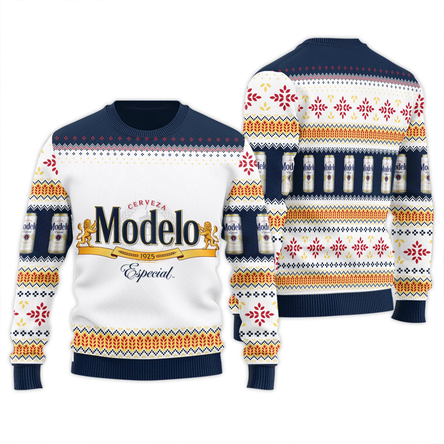 Modelo Festive Holiday Ugly Sweater