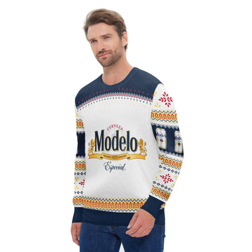 Modelo Festive Holiday Ugly Sweater