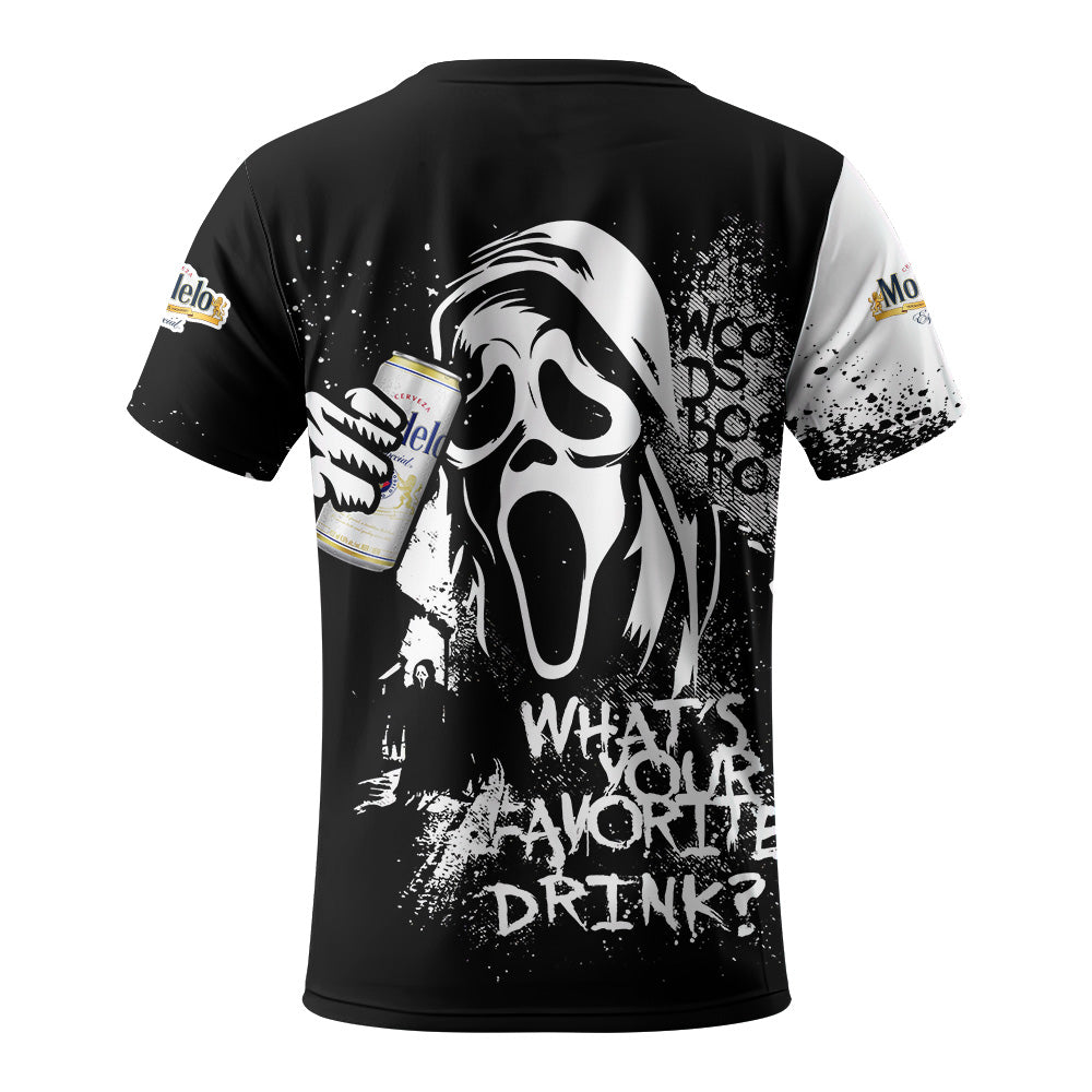 Modelo Ghostface Scream T-Shirt - VinoVogue.com