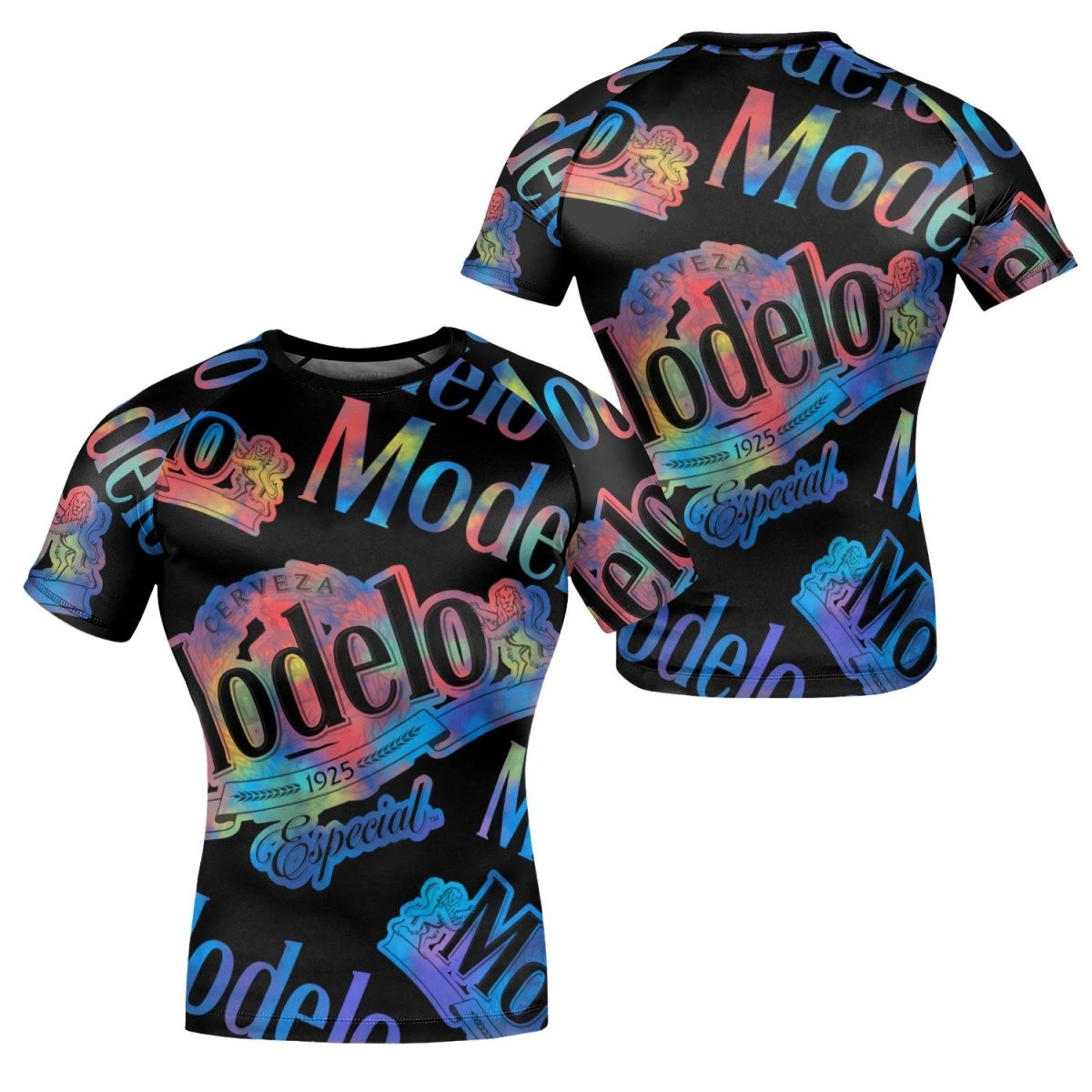 Modelo Retro Rash Guard - VinoVogue.com