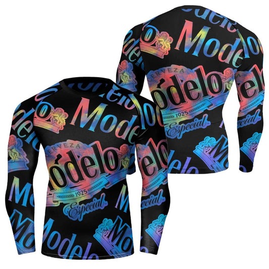 Modelo Retro Rash Guard - VinoVogue.com