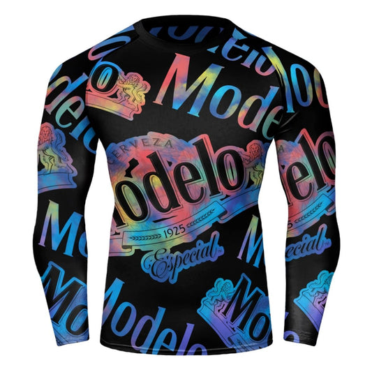 Modelo Retro Rash Guard - VinoVogue.com
