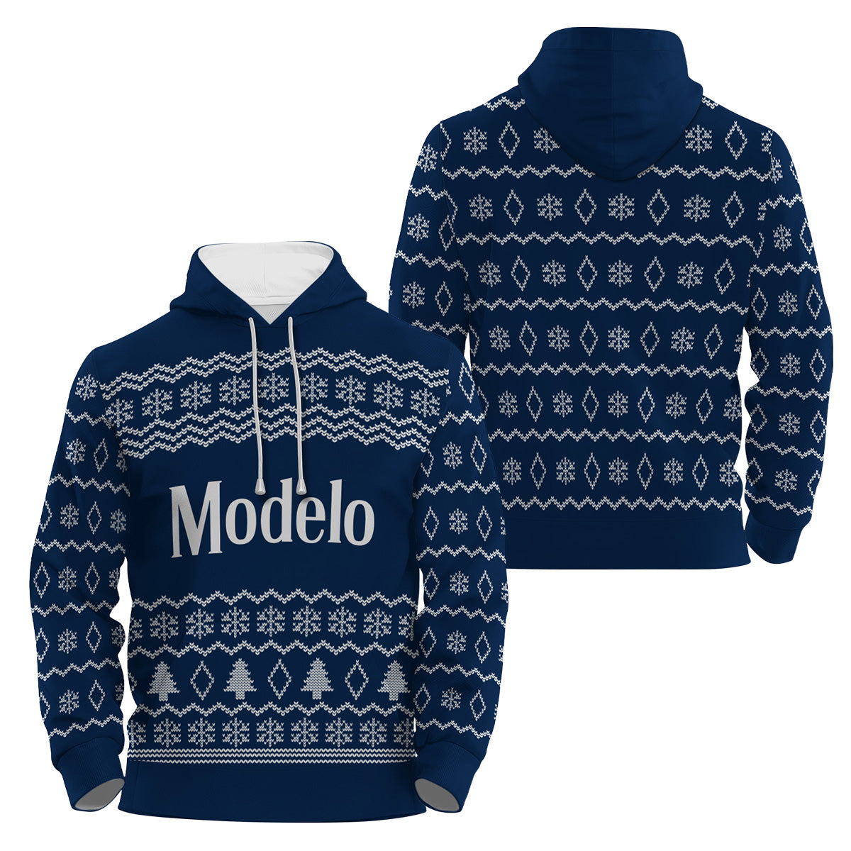 Modelo Winter Festive Pullover & Zip Hoodie
