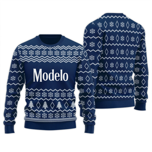 Modelo Winter Festive Ugly Sweater