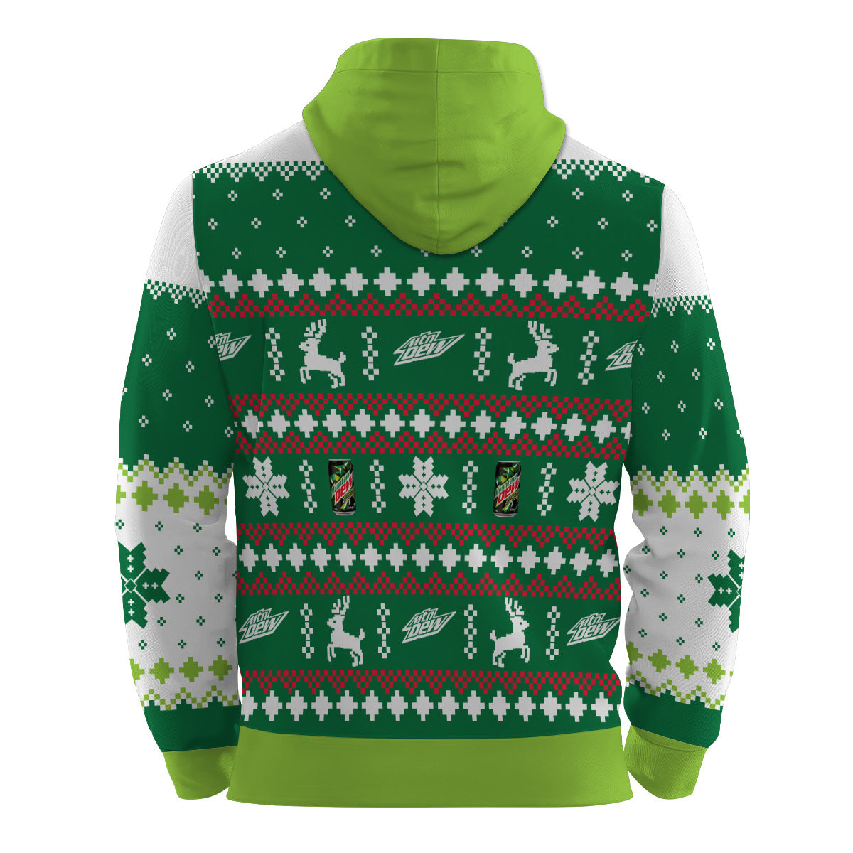 Mountain Dew Christmas Crystal Ball Pullover & Zip Hoodie