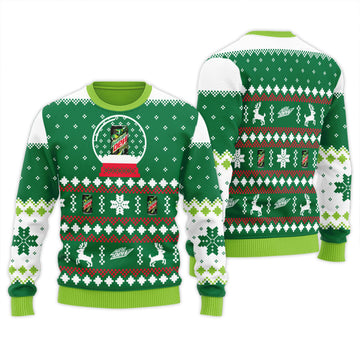 Mountain Dew Christmas Crystal Ball Ugly Sweater