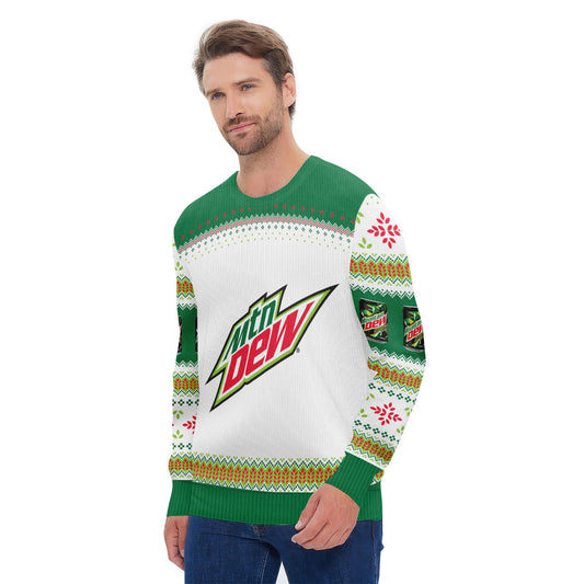 Mountain Dew Festive Holiday Ugly Sweater