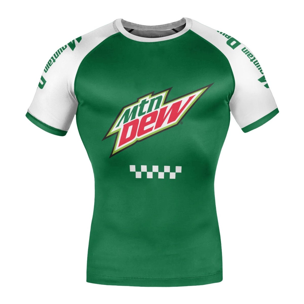 Mountain Dew Green Rash Guard - VinoVogue.com