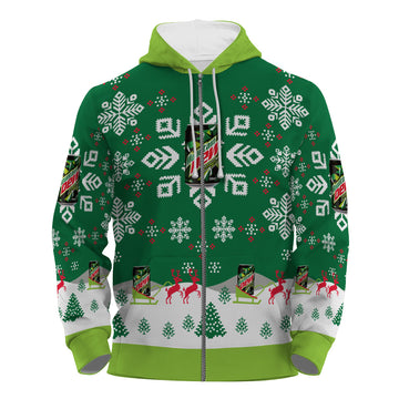 Mountain Dew Snowflake Pullover & Zip Hoodie