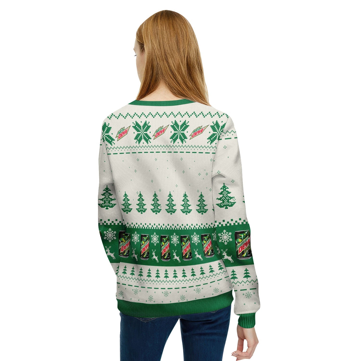Mountain Dew Snowy Sips Ugly Sweater