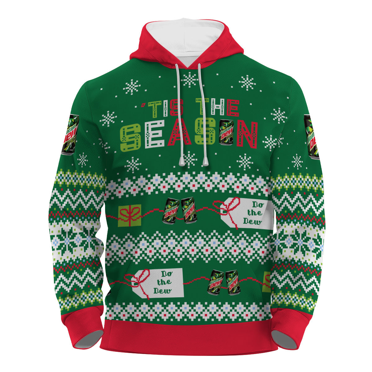 Mountain Dew Tis The Season Pullover & Zip Hoodie