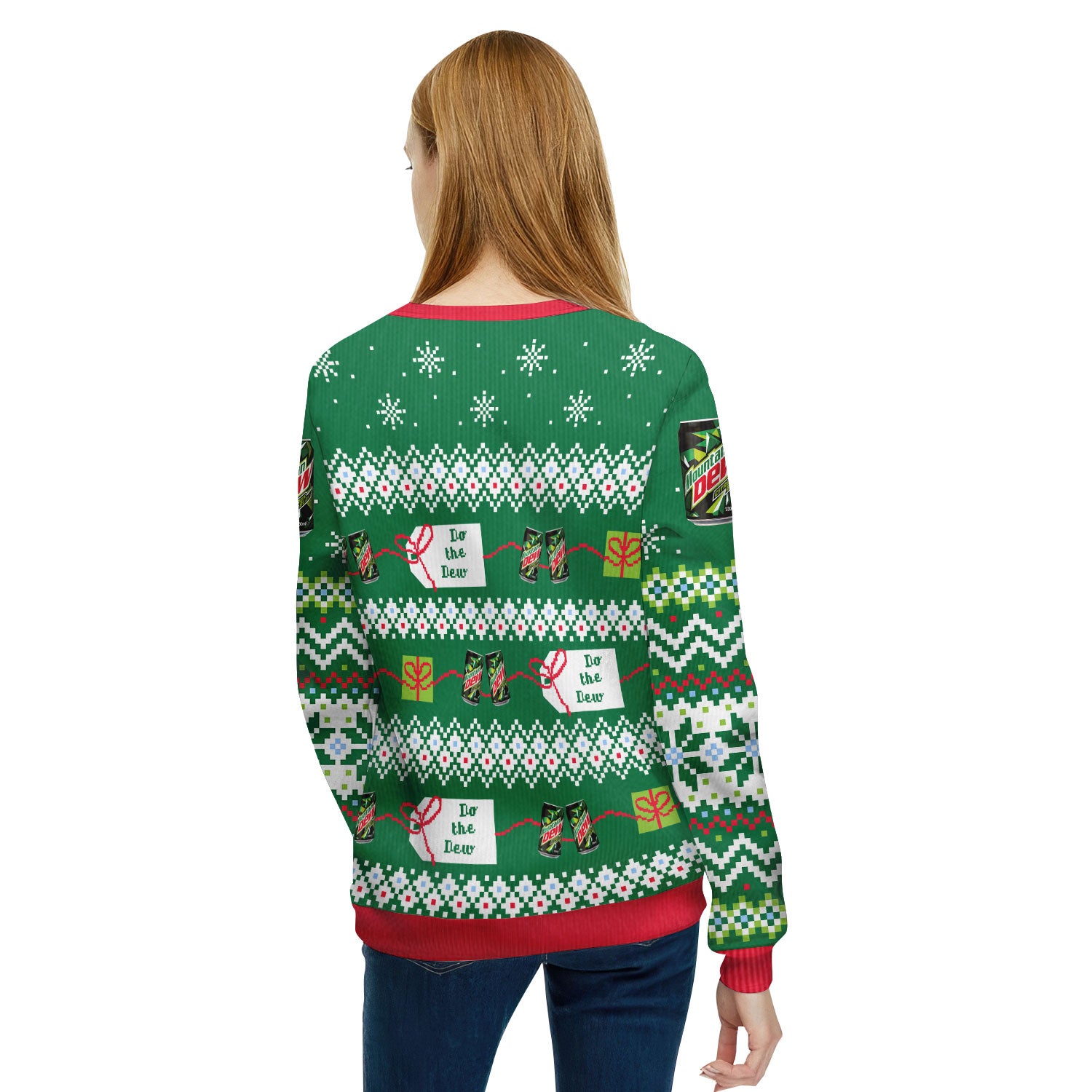 Mountain Dew Tis The Season Ugly Sweater