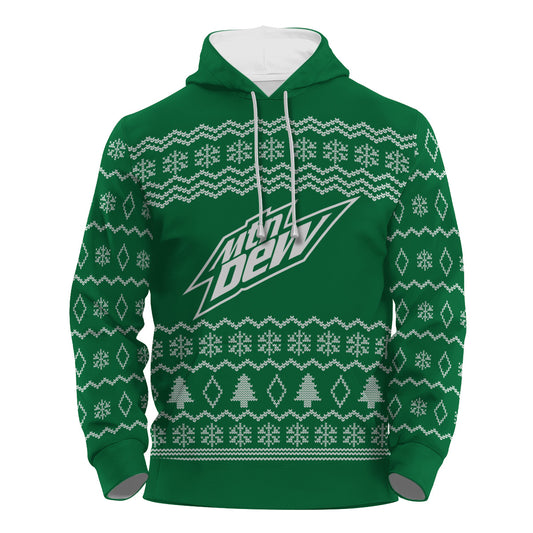 Mountain Dew Winter Festive Pullover & Zip Hoodie