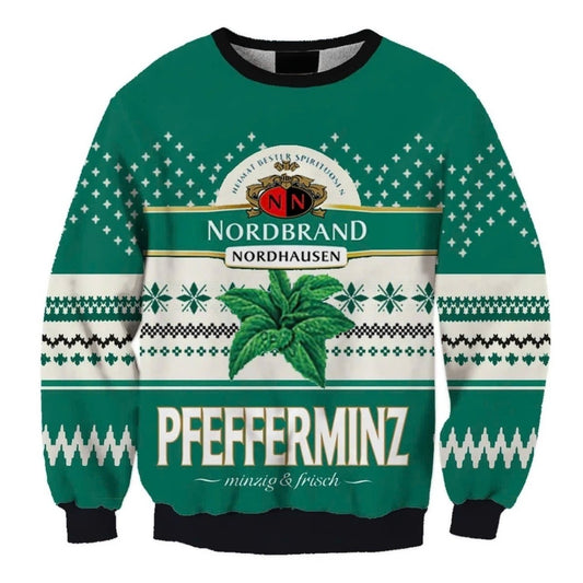 Nordbrand Pfefferminz Ugly Sweater - VinoVogue.com