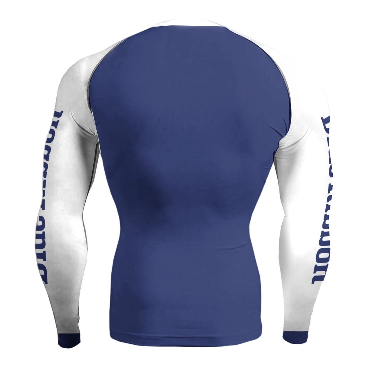 Pabst Blue Ribbon Blue Rash Guard - VinoVogue.com