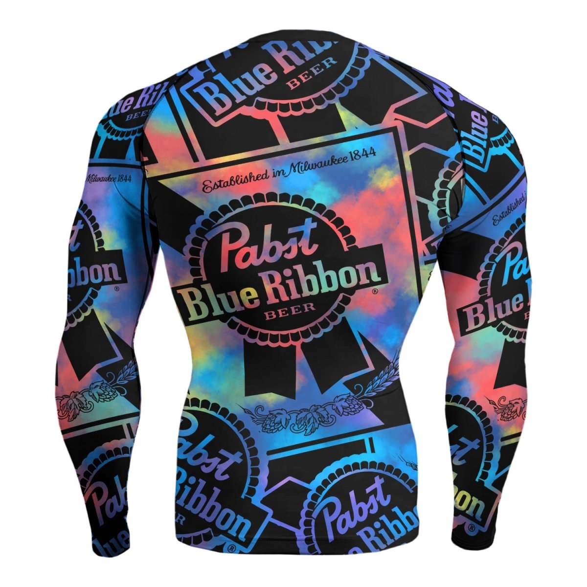 Pabst Blue Ribbon Retro Rash Guard - VinoVogue.com
