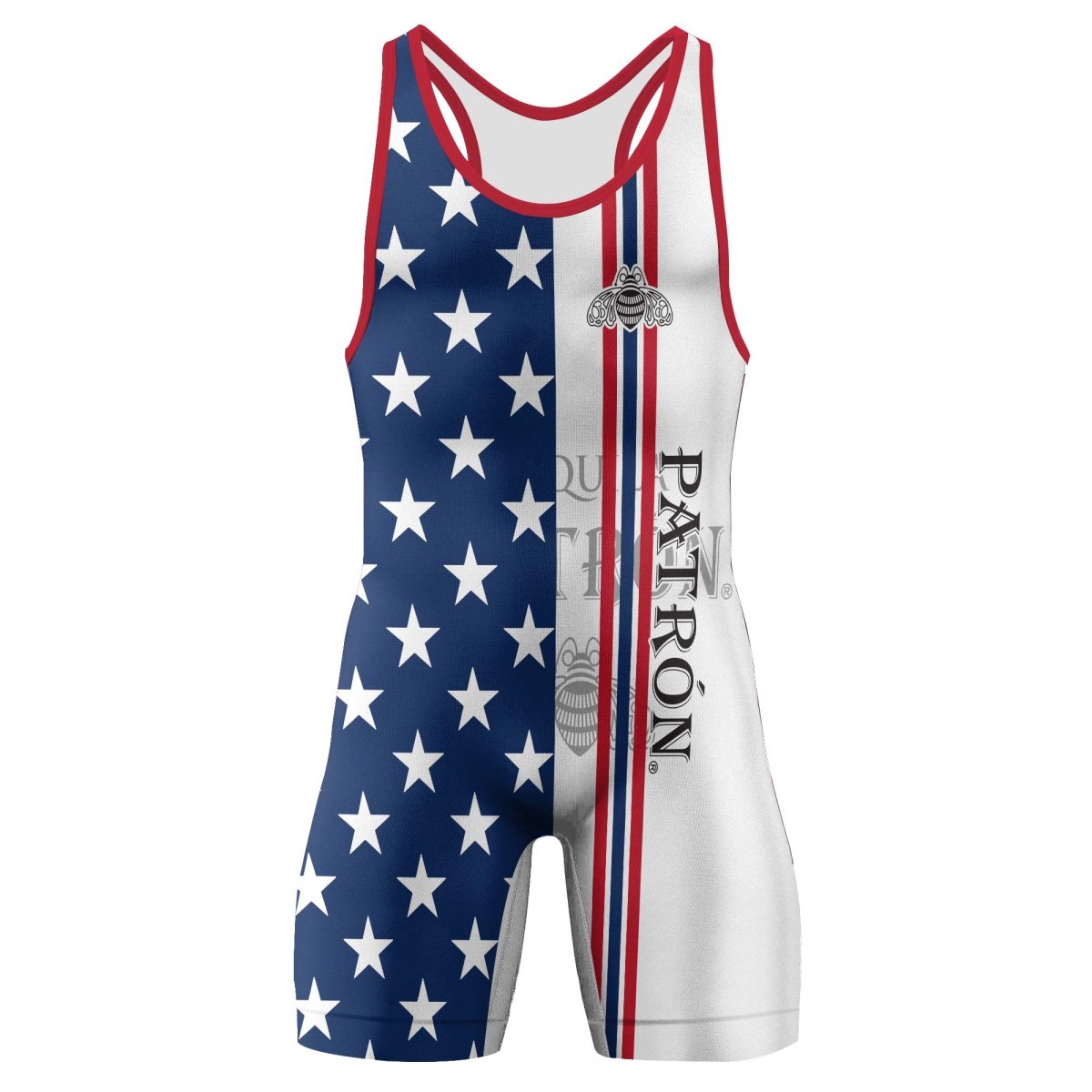Patron Fourth Of July Wrestling Singlet - VinoVogue.com