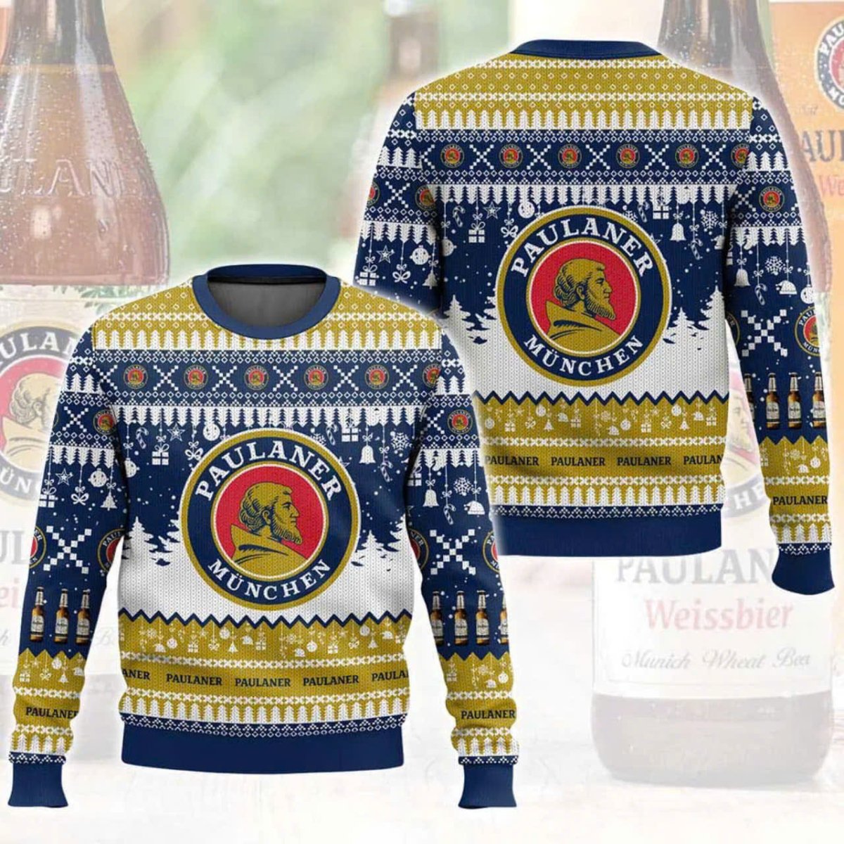 Paulaner Christmas Ugly Sweater - VinoVogue.com