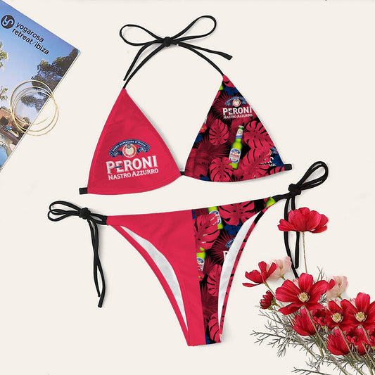 Peroni Beer Triangle Beach Bikini - VinoVogue.com