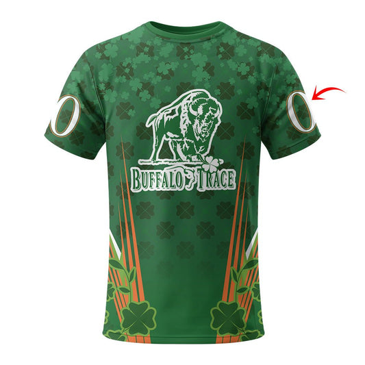 Personalized Buffalo Trace St Patrick's Day T-Shirt - VinoVogue.com