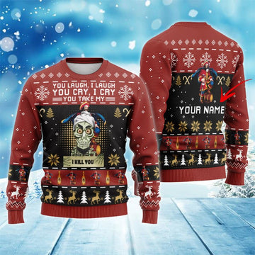 Personalized Captain Morgan Funny Skeleton Ugly Sweater - VinoVogue.com