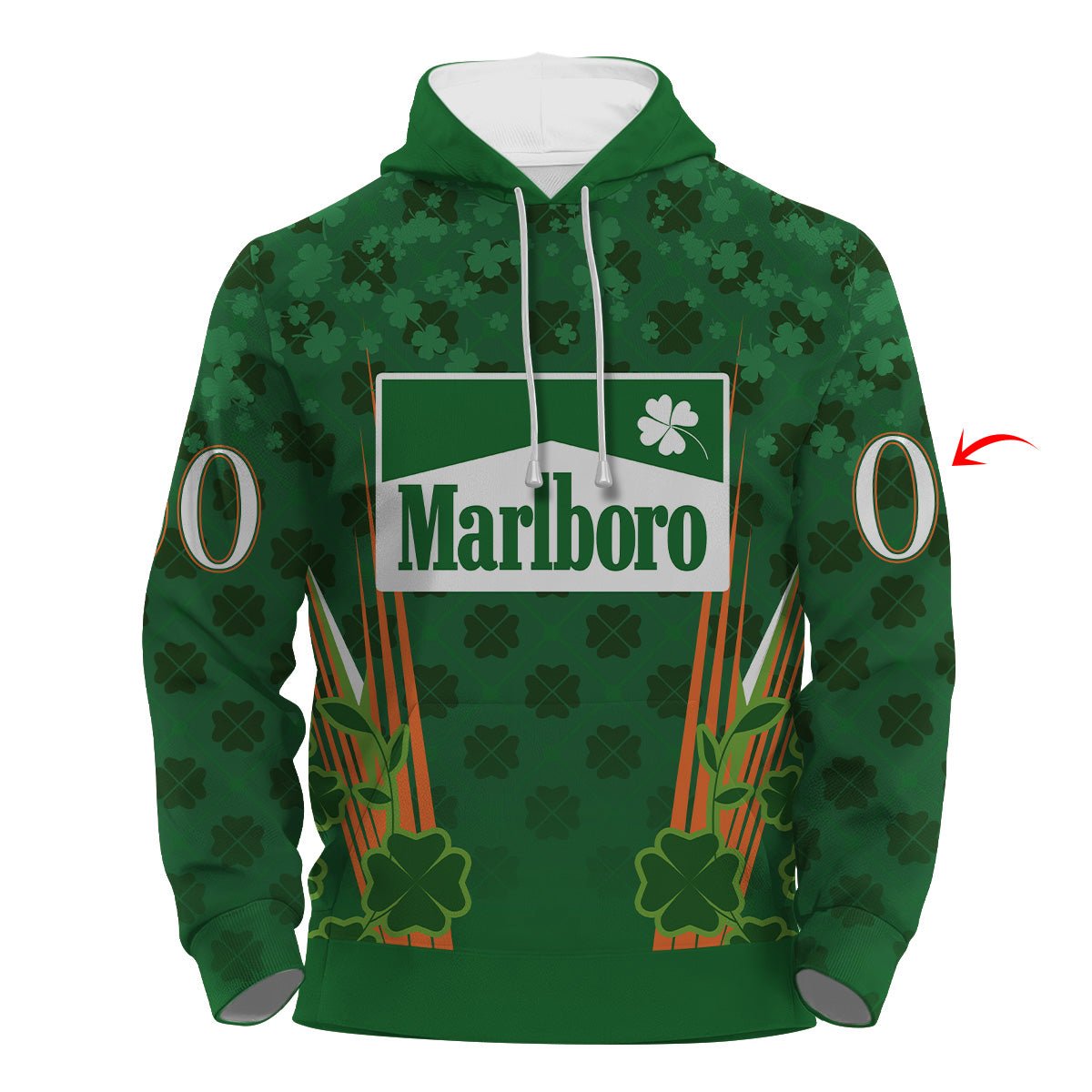 Personalized Marlboro St Patrick's Day Hoodie & Zip Hoodie - VinoVogue.com