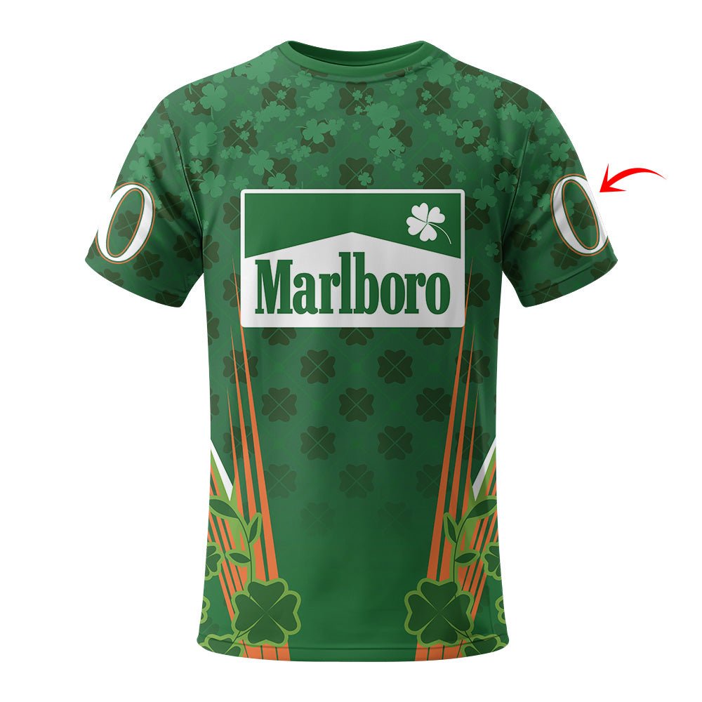 Personalized Marlboro St Patrick's Day T-Shirt - VinoVogue.com