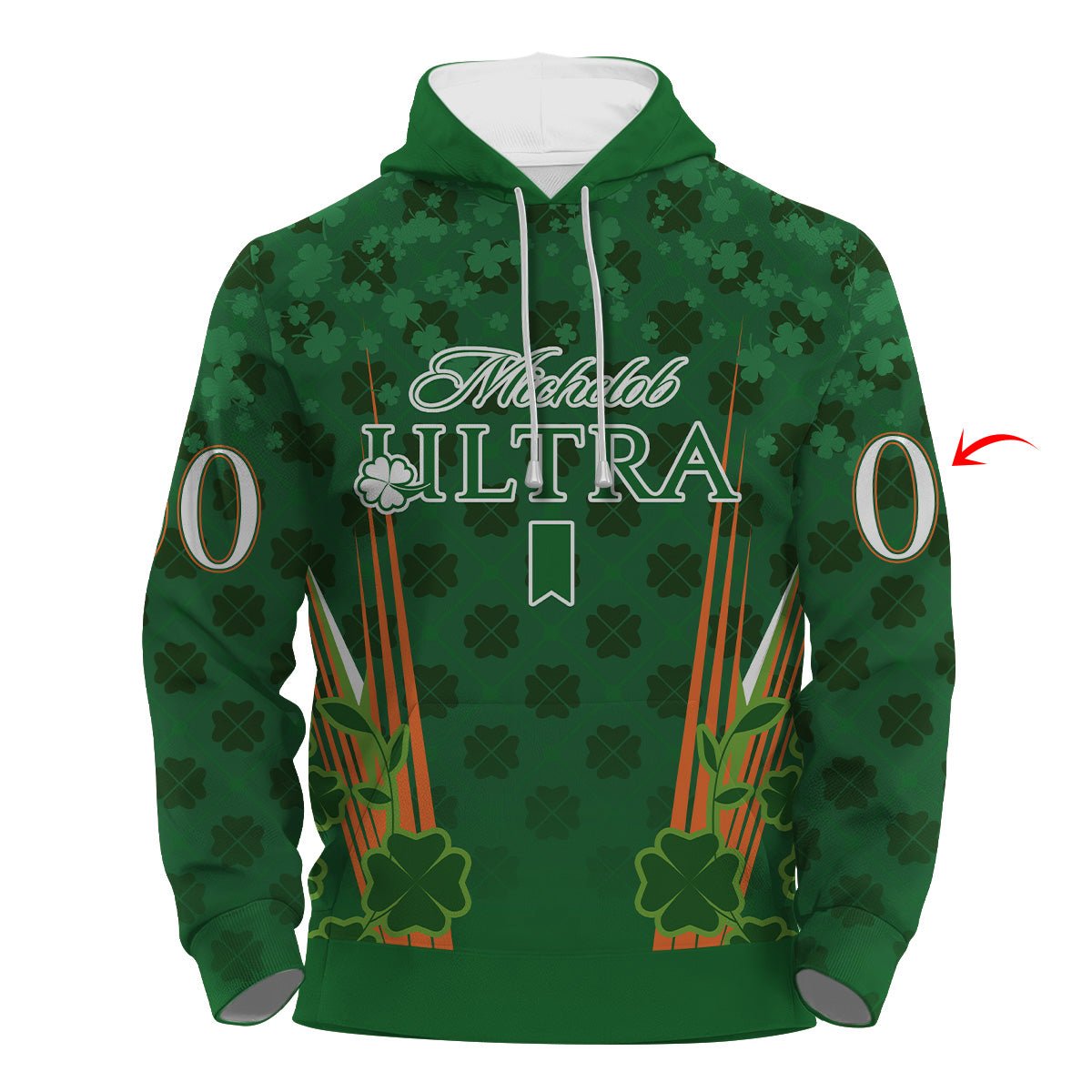 Personalized Michelob Ultra St Patrick's Day Hoodie & Zip Hoodie - VinoVogue.com