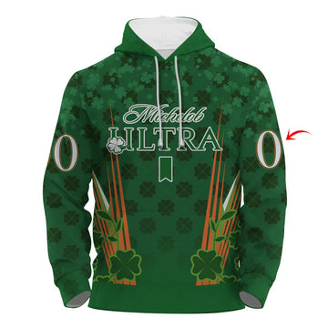 Personalized Michelob Ultra St Patrick's Day Hoodie & Zip Hoodie - VinoVogue.com