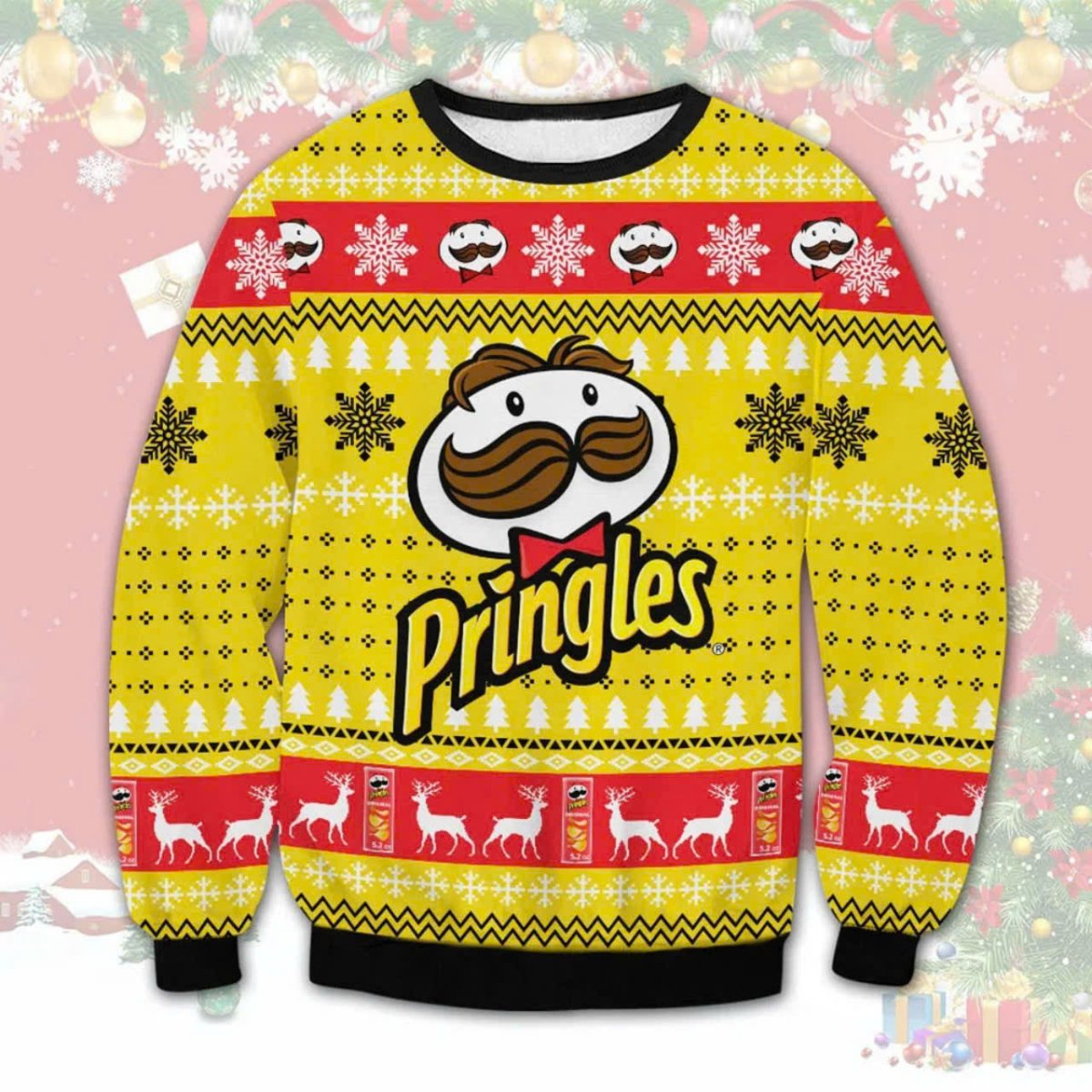 Pringles Christmas Ugly Sweater - VinoVogue.com