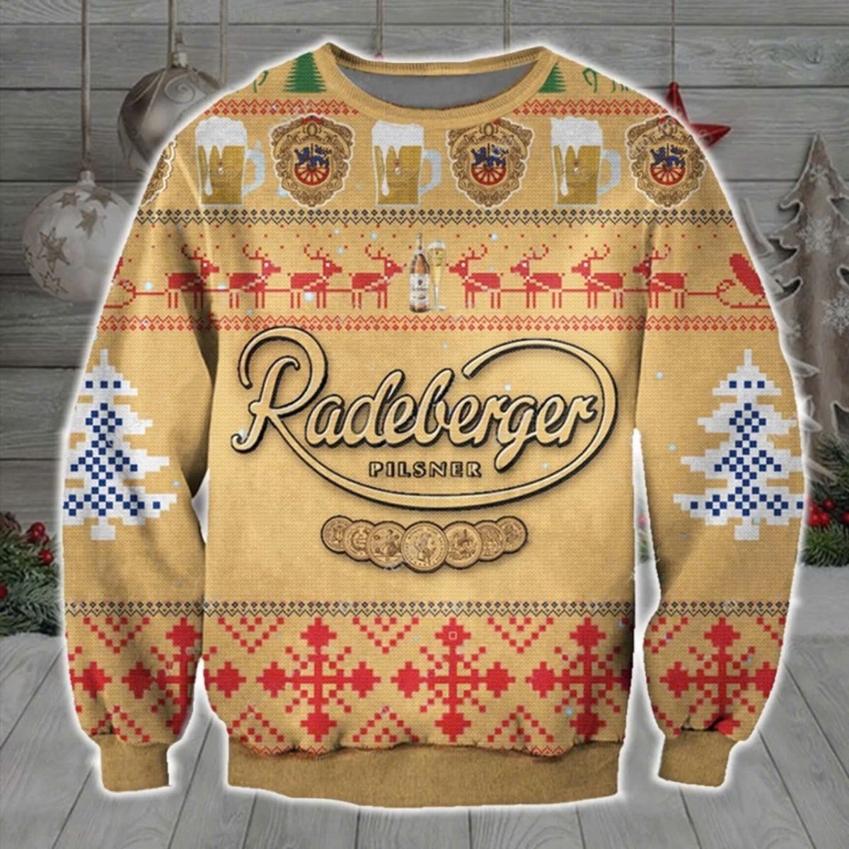 Radeberger Christmas Ugly Sweater - VinoVogue.com