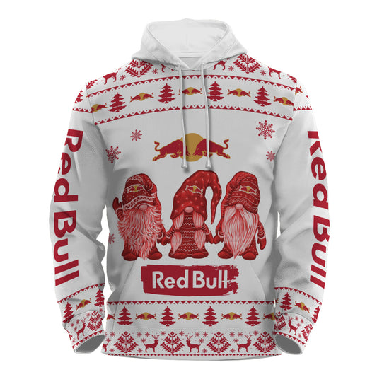 Red Bull Christmas Gnomies Pullover & Zip Hoodie