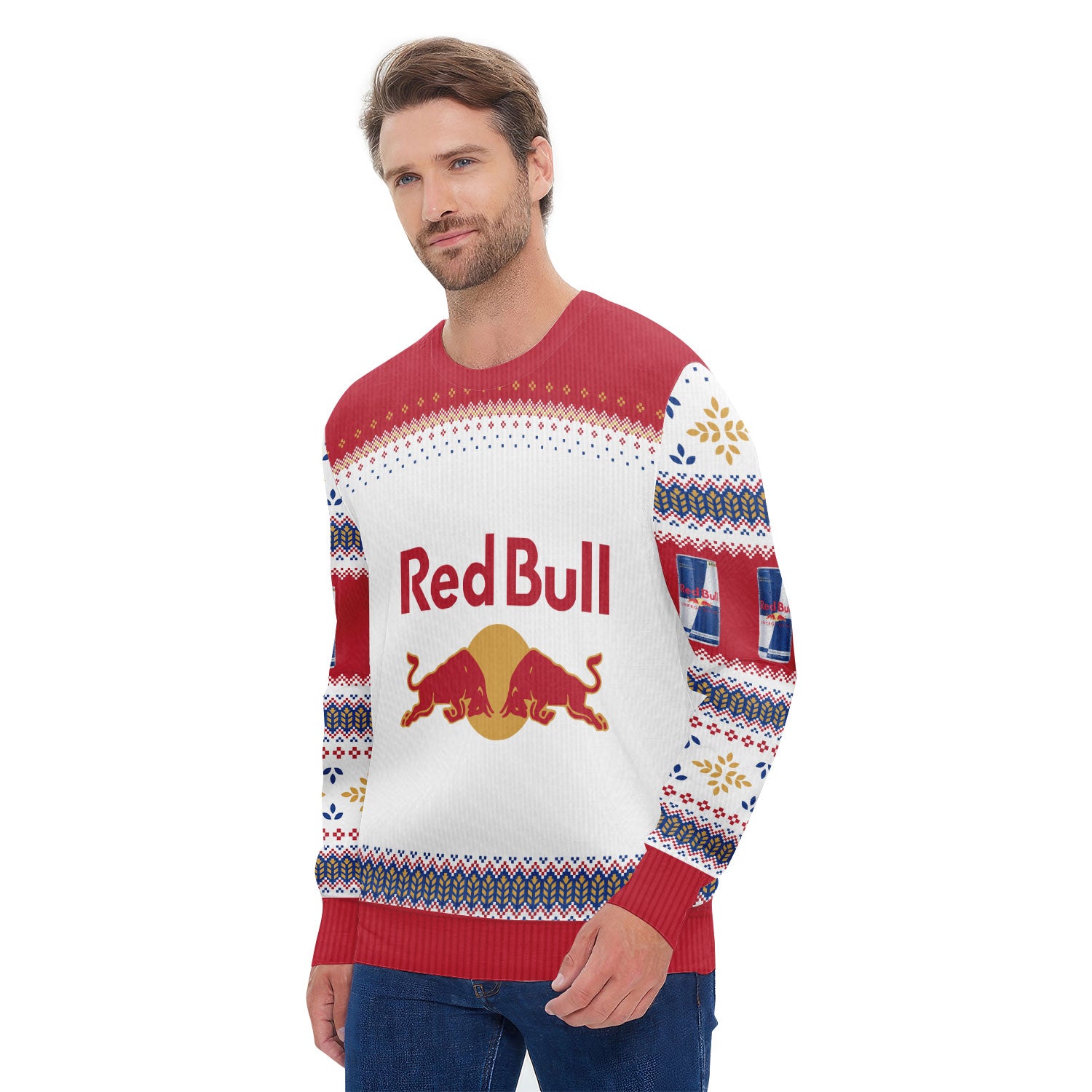 Red Bull Festive Holiday Ugly Sweater