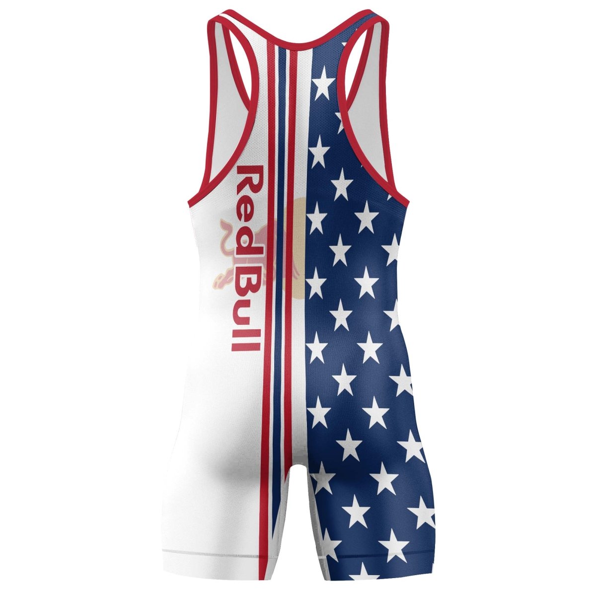 Red Bull Fourth Of July Wrestling Singlet - VinoVogue.com