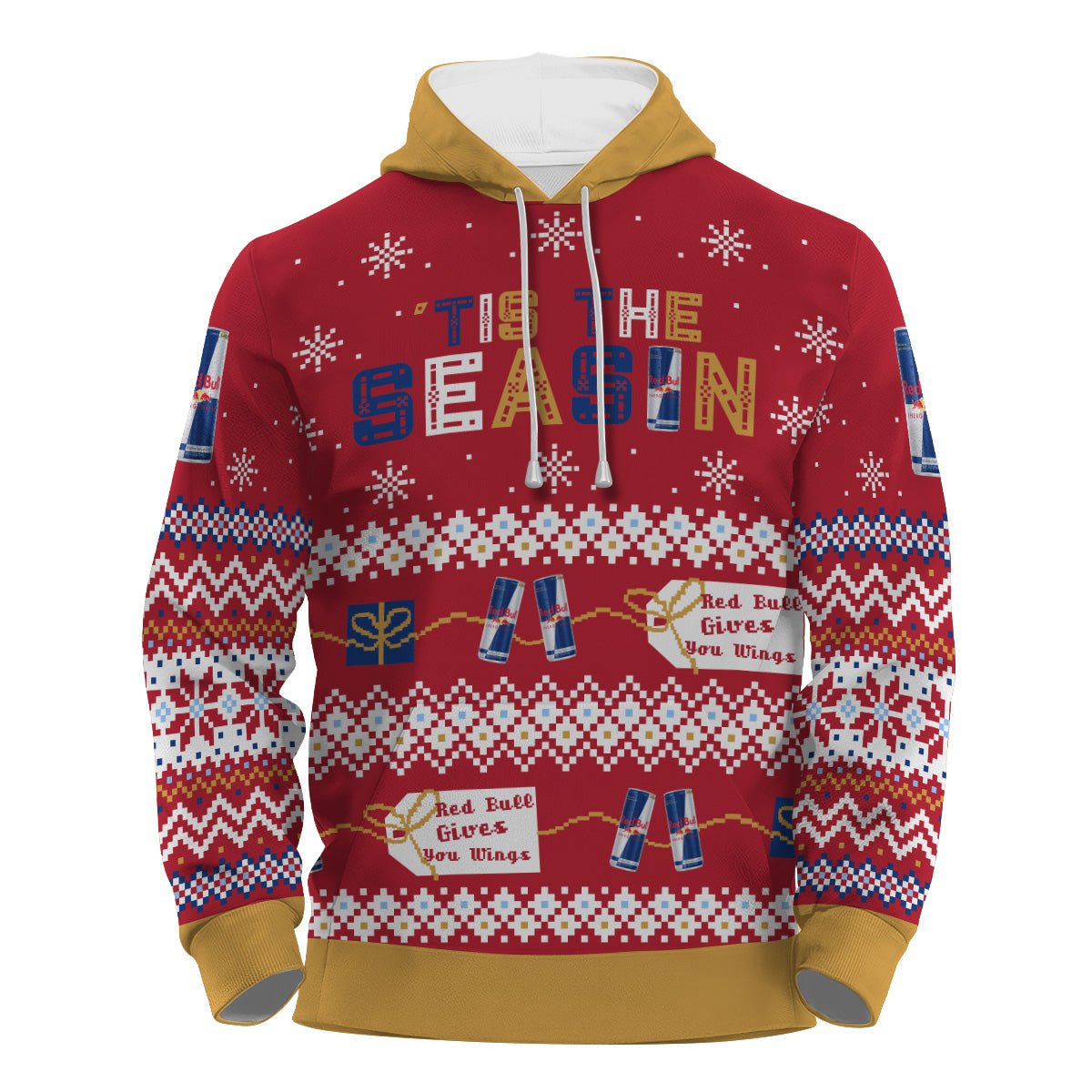 Red Bull Tis The Season Pullover & Zip Hoodie